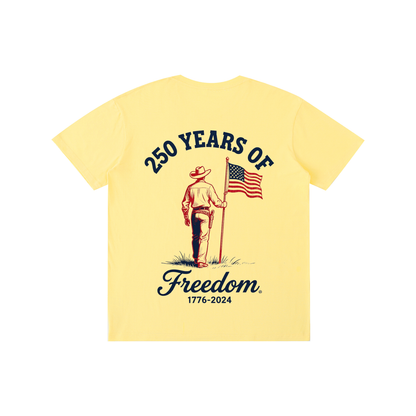 Pure Cotton Unisex T-Shirt | American 250yrs