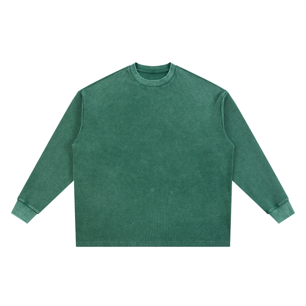 Waran Mineral Wash Waffle Oversized T-Shirt