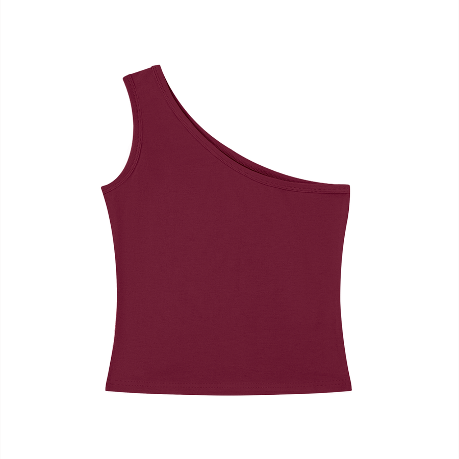 Waran Women’s One-Shoulder Crop T-Shirt