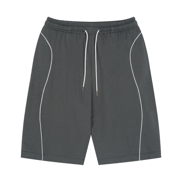 Waran Unisex Piping Drawstring Shorts