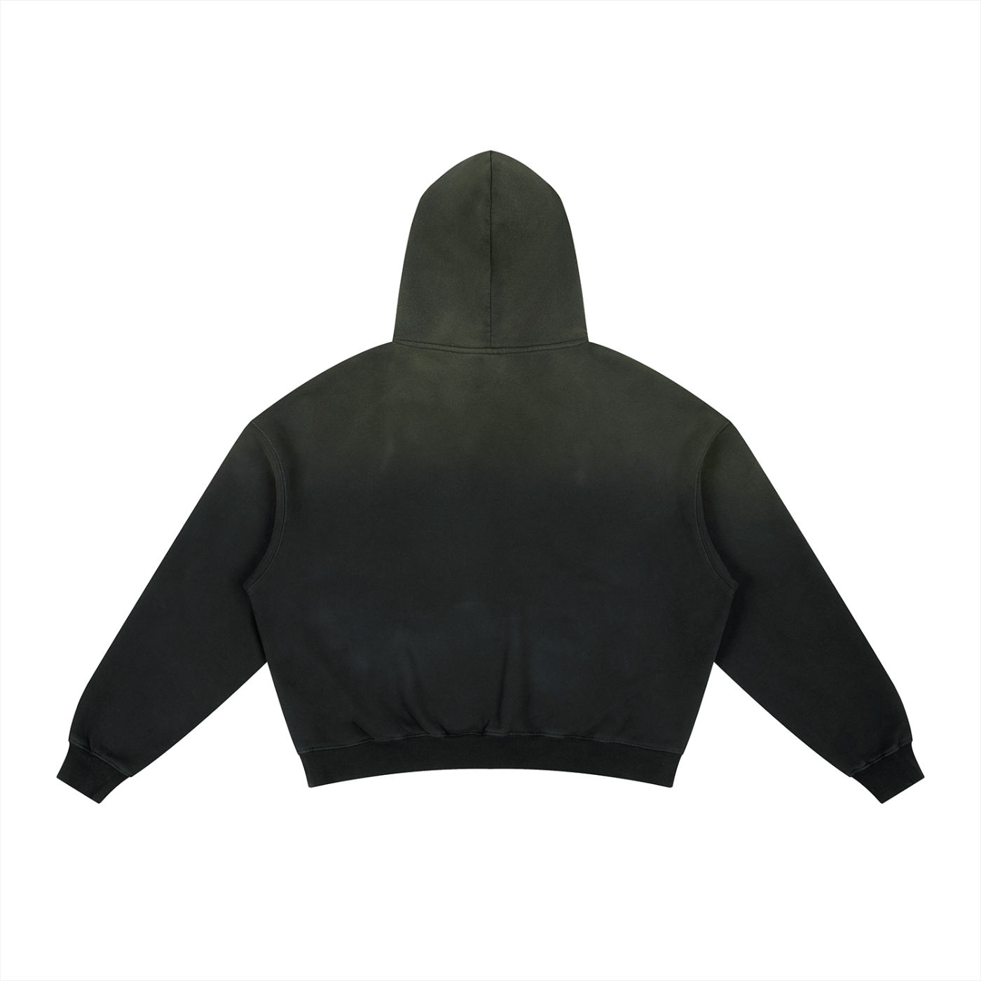 Waran Frayed Sunfade Boxy Fleece Hoodie