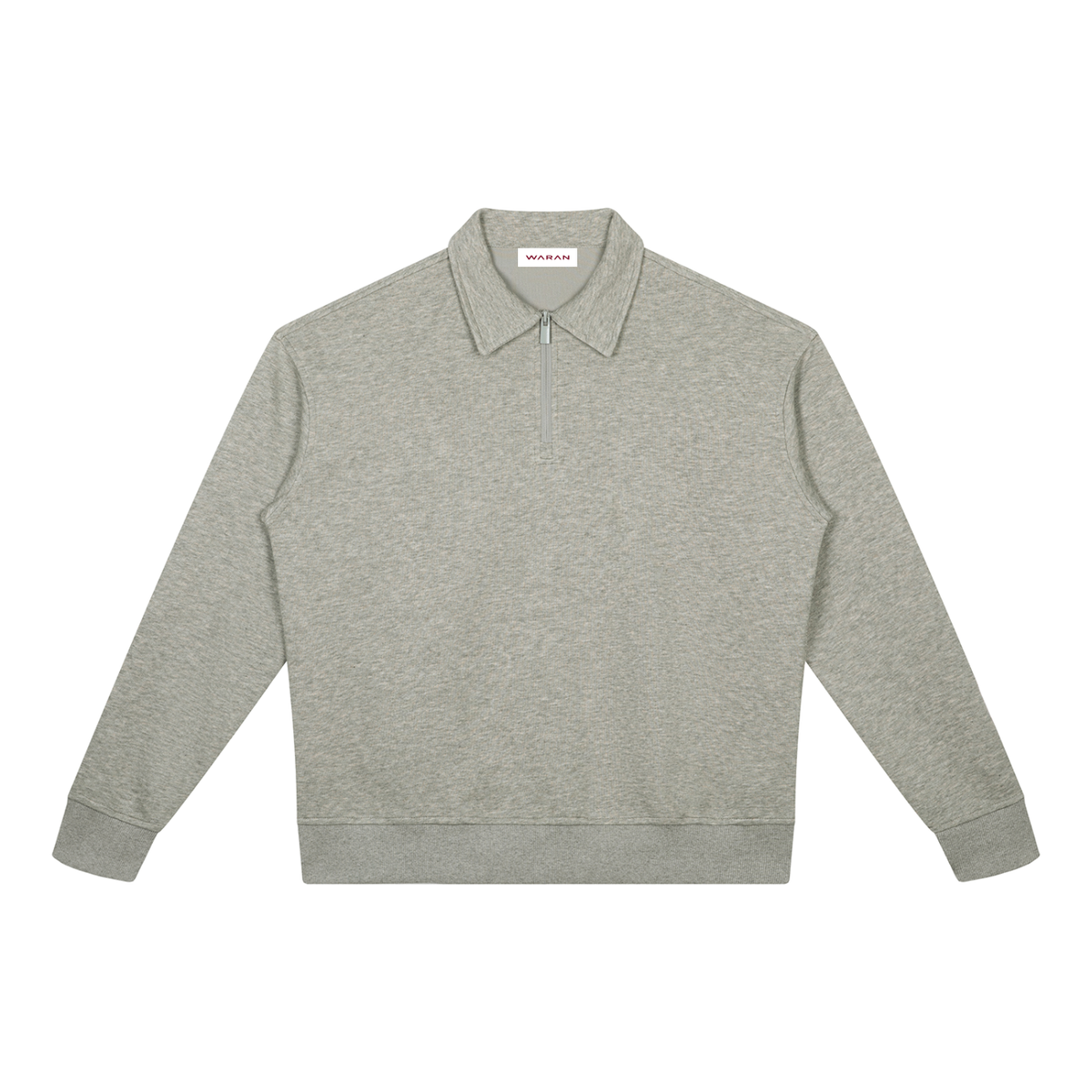 Unisex Boxy Quarter-Zip Sweatshirt