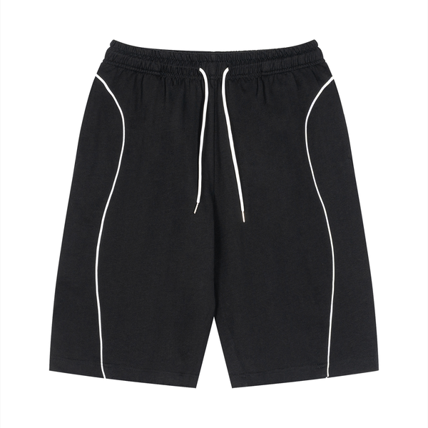 Shorts unisex Waran avec cordon de serrage et liseré