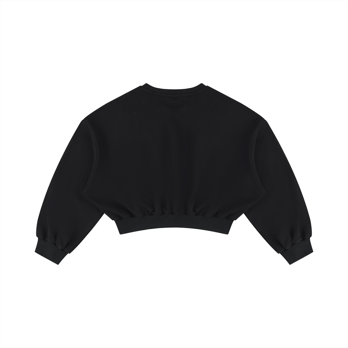 Women's Boxy Cropped Crewneck Sweatshirt