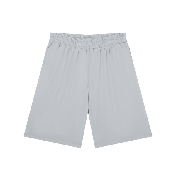 Short pour homme à taille élastique unie