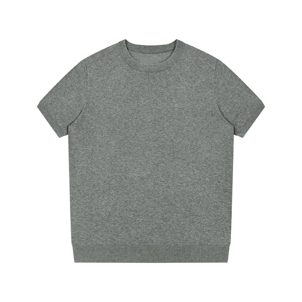 T-shirt tricoté unisexe à col rond 320 g/m²