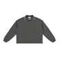 Boxy Collared Detachable Sweatshirt