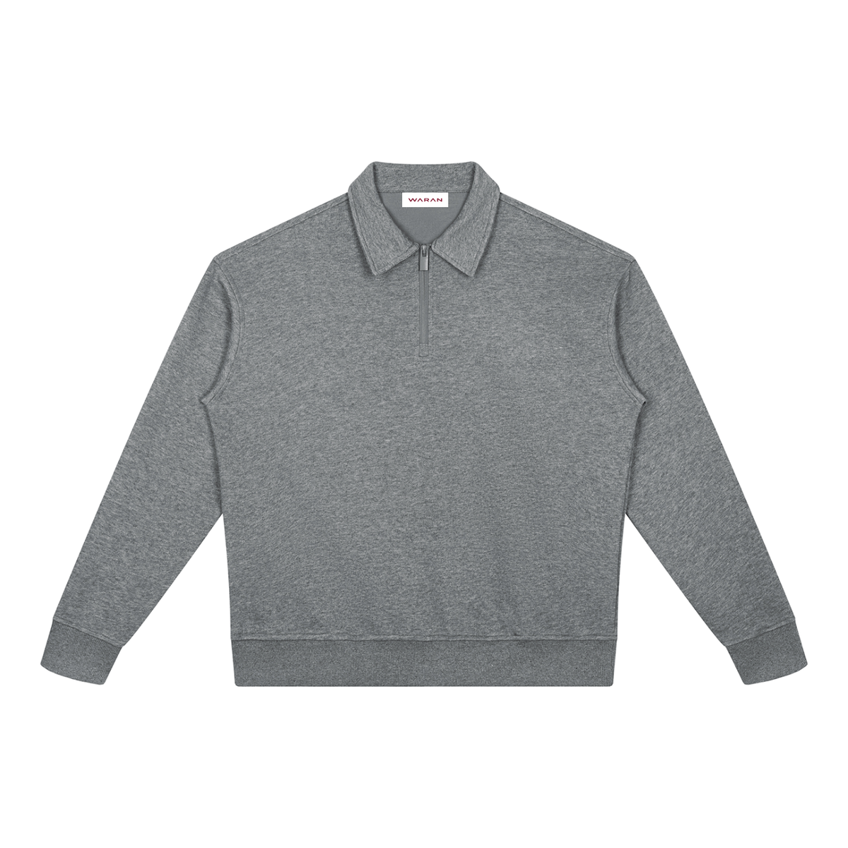 Unisex Boxy Quarter-Zip Sweatshirt