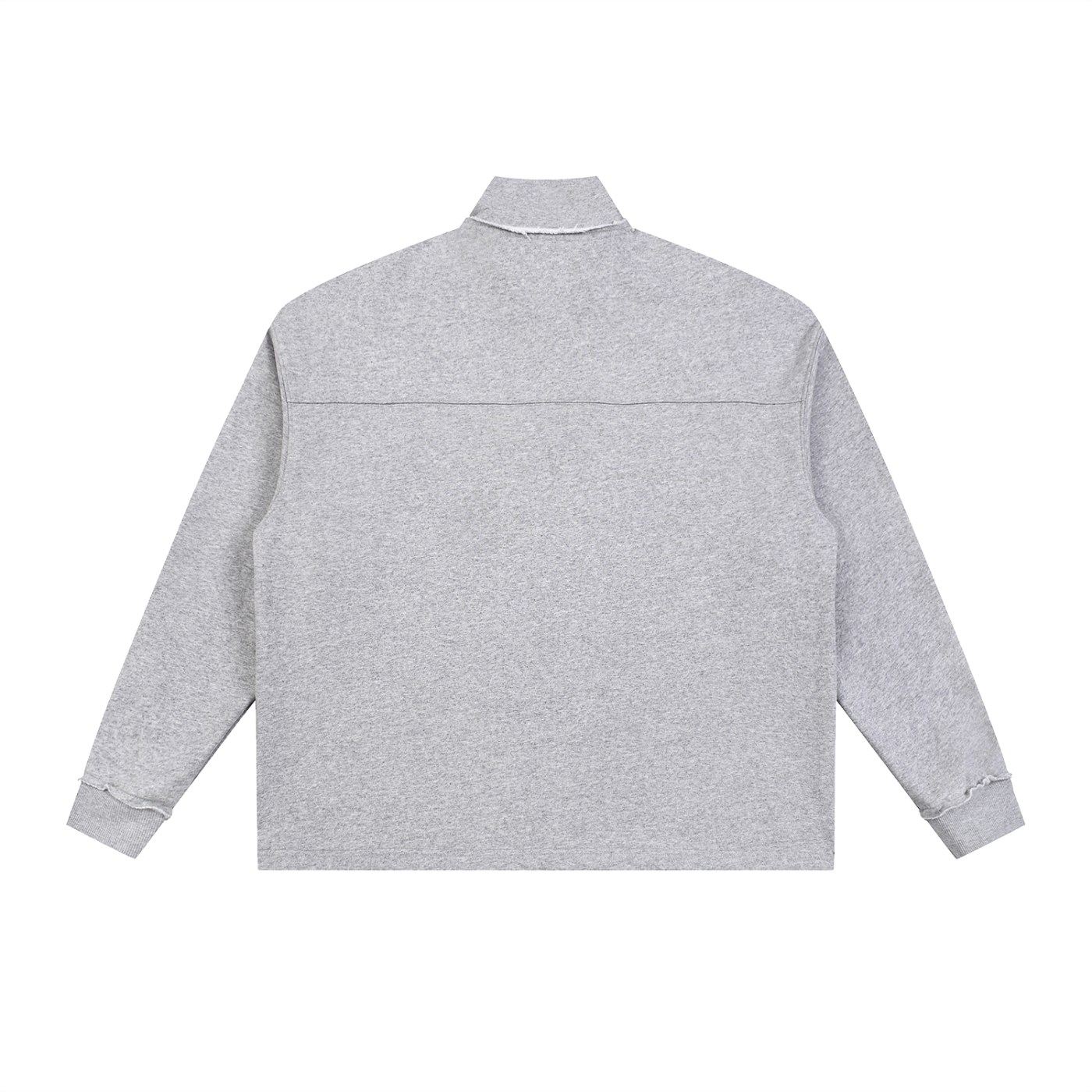 Waran Half-Zip Rolled Edge Fleece Sweatshirt