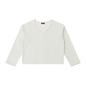 Women's Raw Hem Long Sleeve T-Shirt
