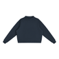 Fleece Mock-Neck Crew Sweatshirt NW