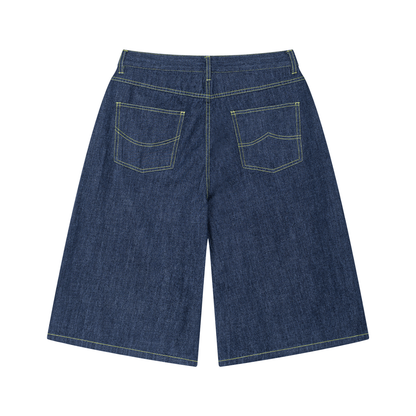 Men's Vintage Wash Denim Shorts