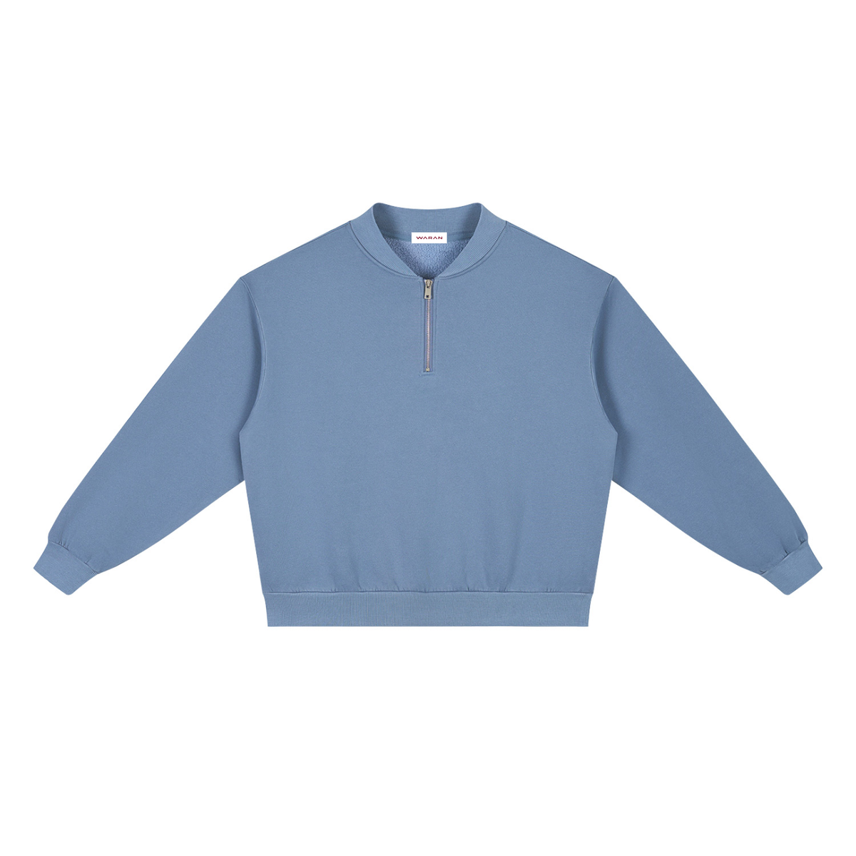 Vintage Wash Fleece Quarter Zip Sweatshirt