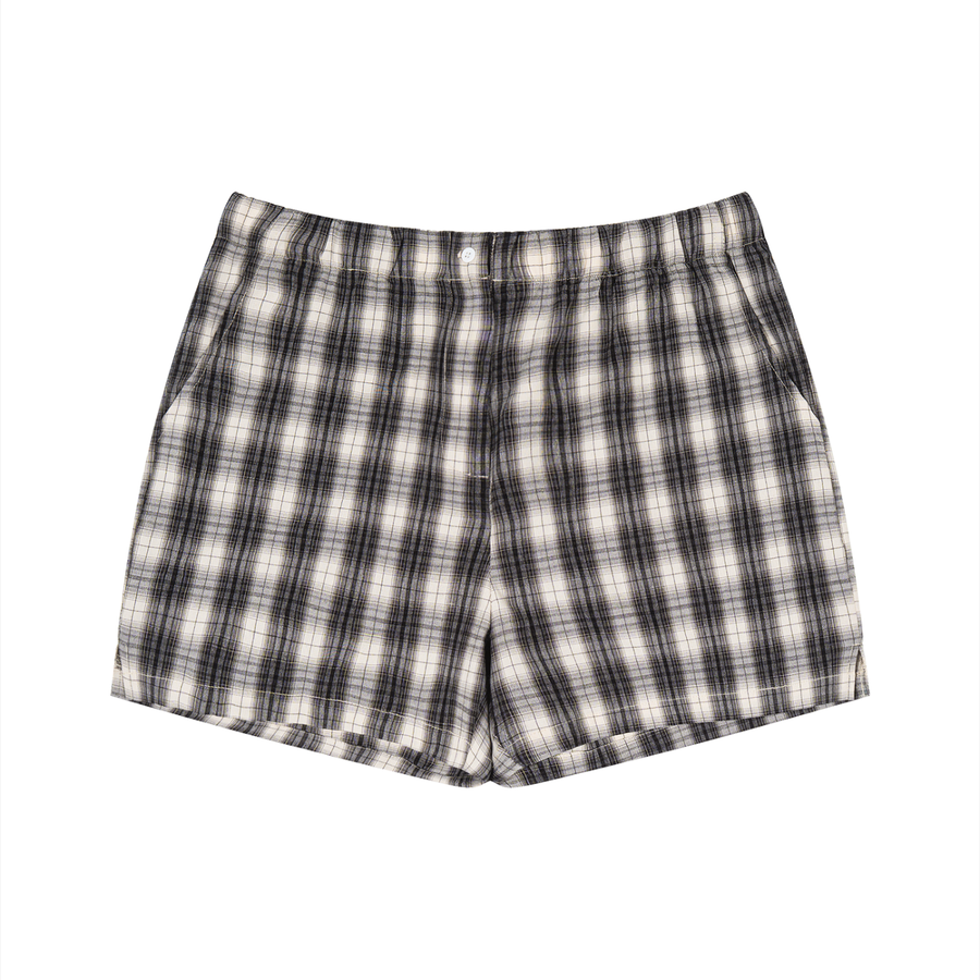 Waran Unisex Plaid Shorts