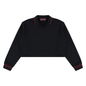 Women’s Crop Collared Sweatshirt