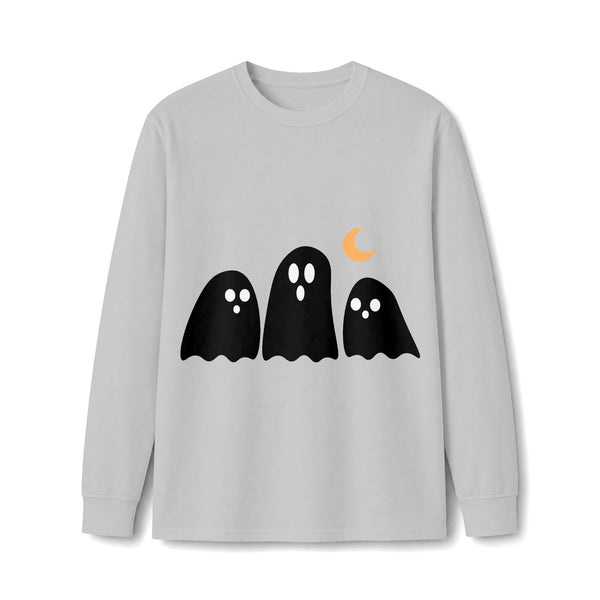 Waran Long Sleeve Core Cotton Tee | Spooky hallowqueen