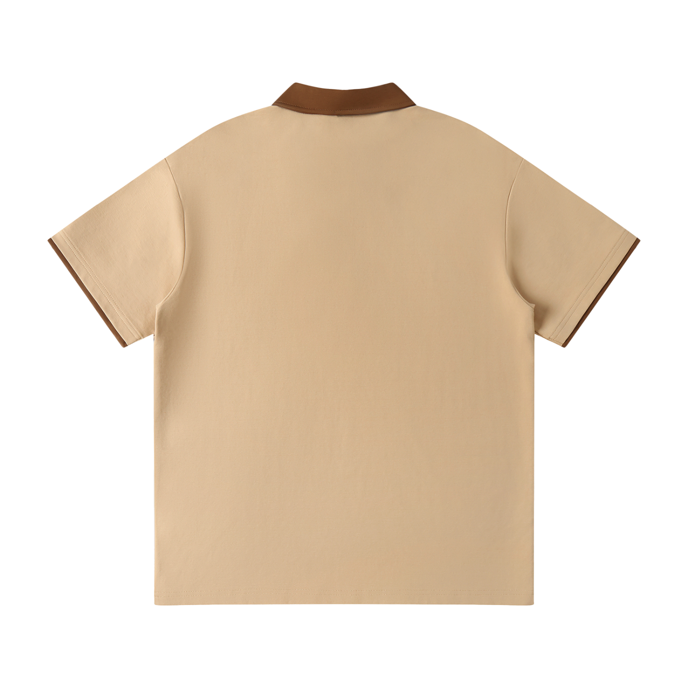 Waran Contrast Collar Raglan Polo Shirt