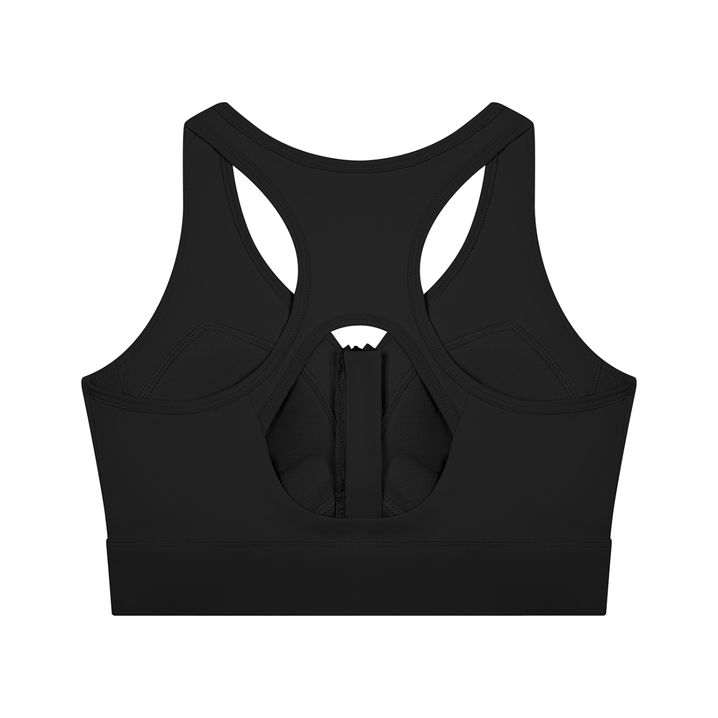 Women’s Cropped Zip Yoga Sports Bra