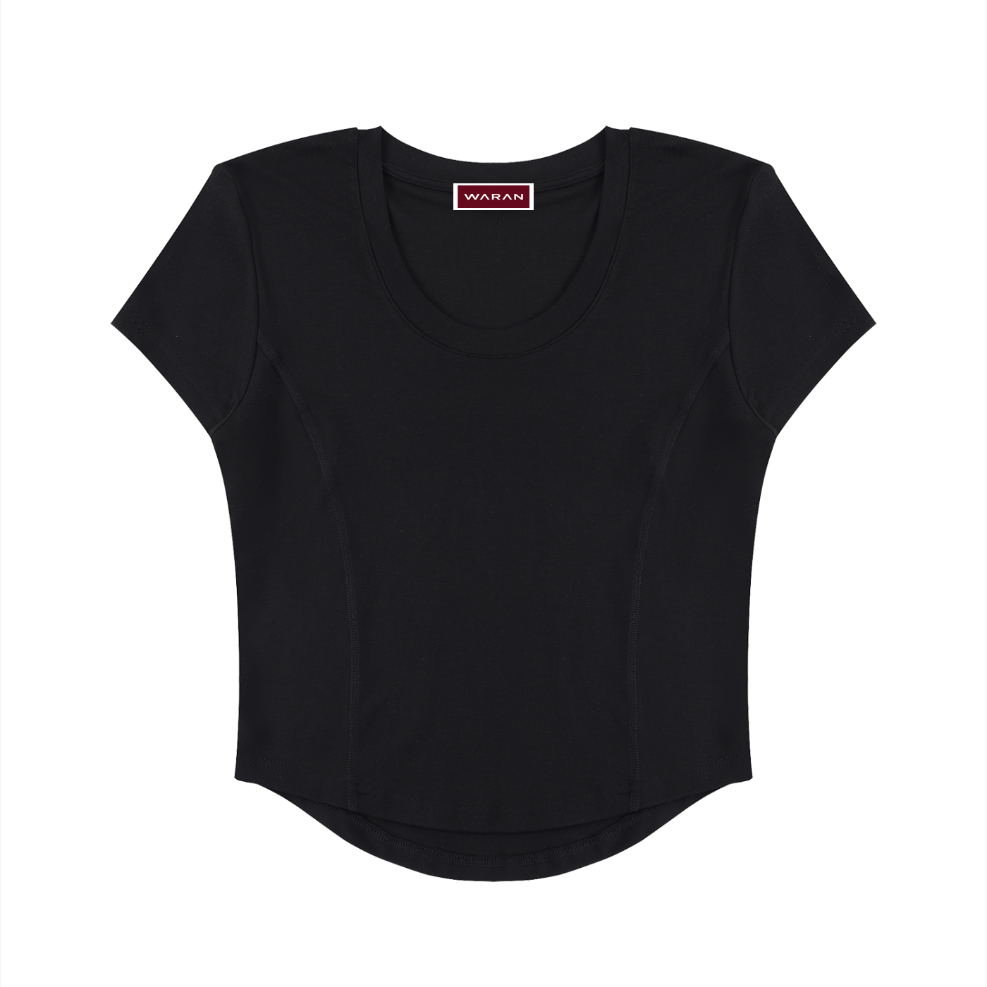 Women's Paneled Crop T-Shirt