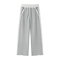Women's Color Block Raw Hem Sweatpants