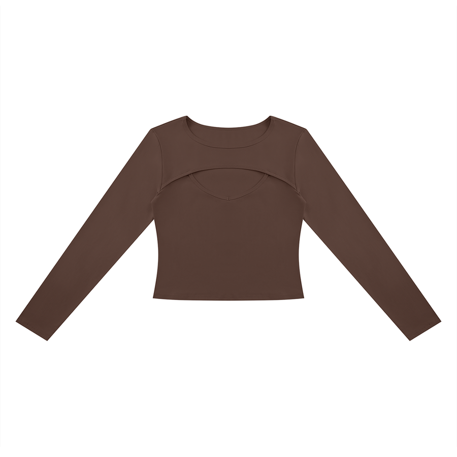 Waran Women’s Cutout Long Sleeve T-Shirt