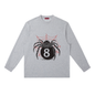 Crewneck Long-Sleeve T-Shirt | Spider eight