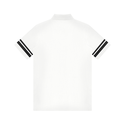 Women's Striped Color Block Polo Dress