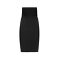 Dyed Washed Straight Hip-Hugging Slim Maxi Skirt