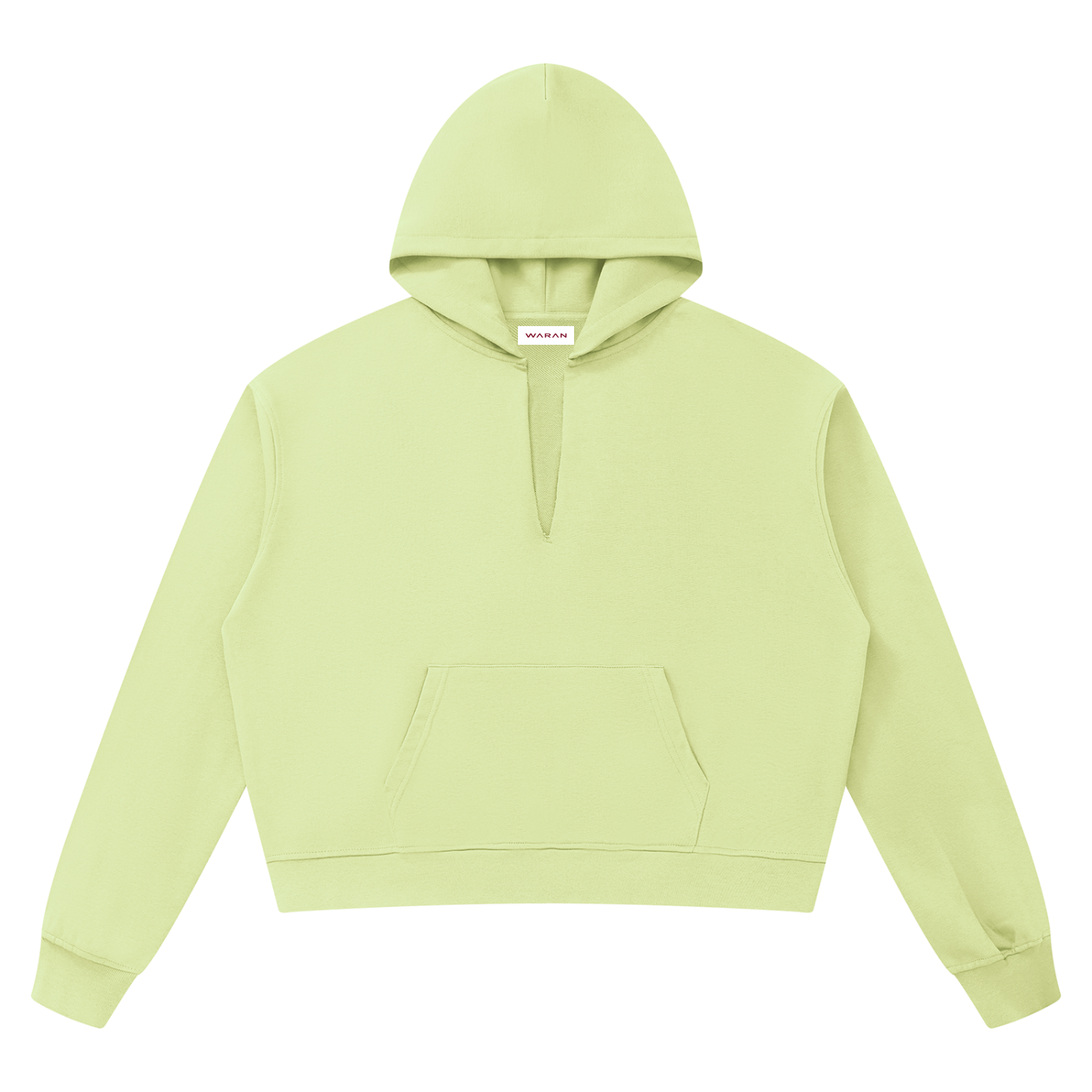 Unisex Boxy Raw Edge Hoodie