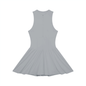Women’s Ruched Sleeveless Full-Zip Dress
