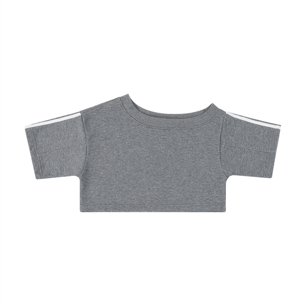 T-shirt court femme à épaules dénudées 310 g/m²