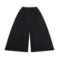 Women's Raw Edge Wide Leg Sweatpants