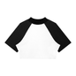 Women’s Color Block Raglan Crop T-Shirt