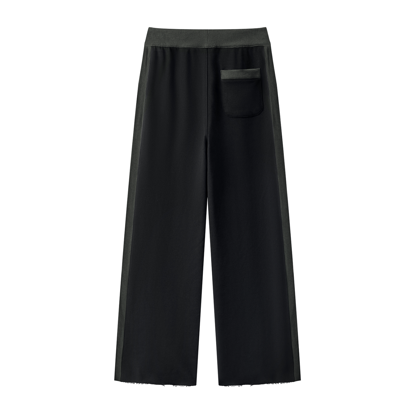 Women's Color Block Raw Hem Sweatpants