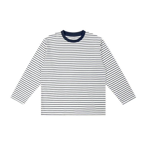 T-shirt enfant à rayures manches longues