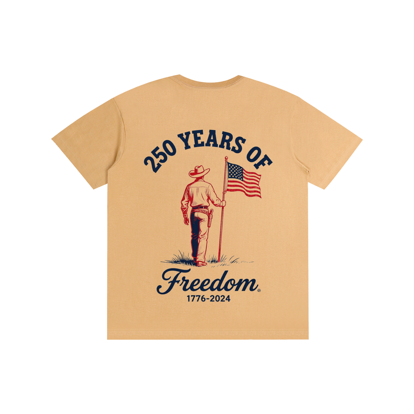 Pure Cotton Unisex T-Shirt | American 250yrs