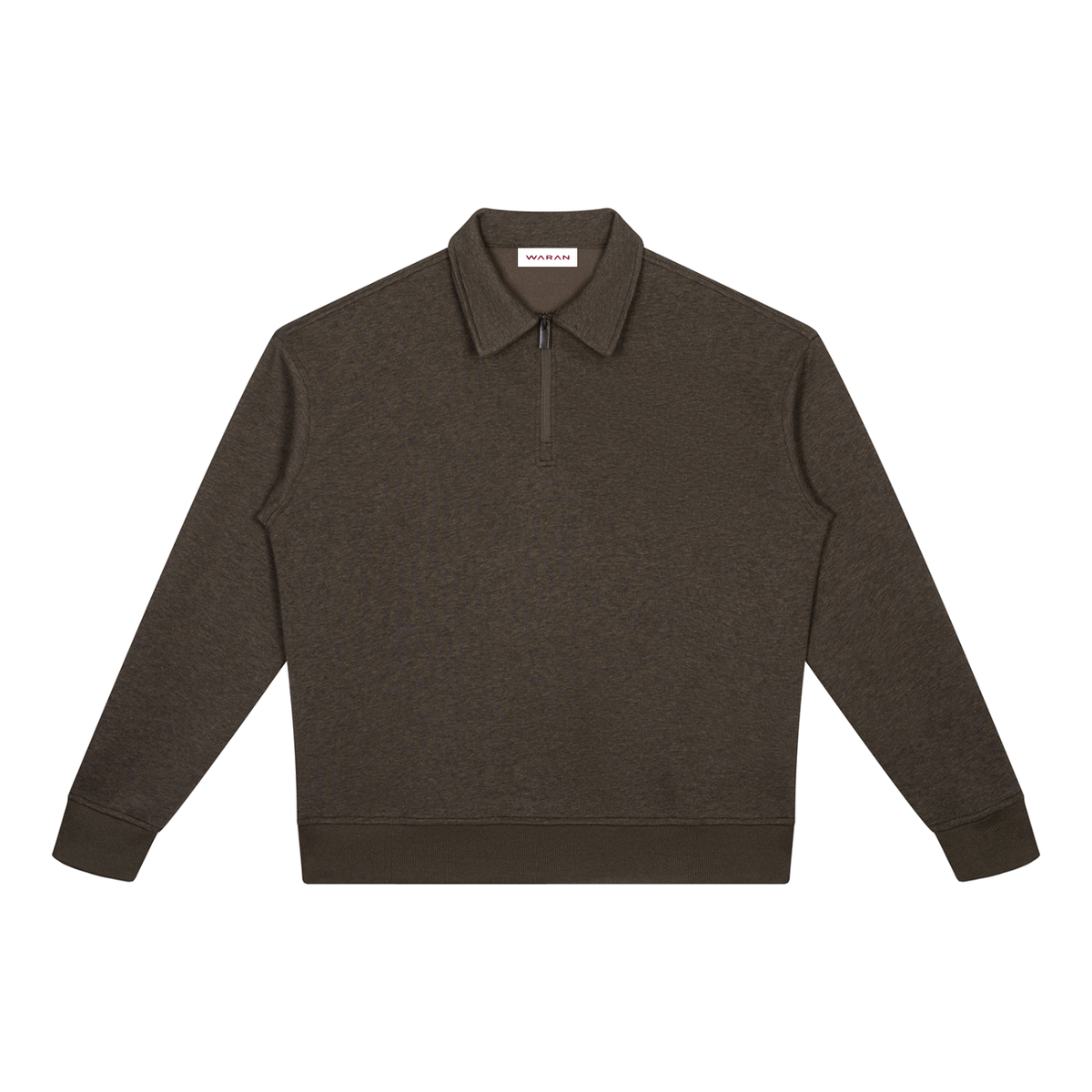 Unisex Boxy Quarter-Zip Sweatshirt
