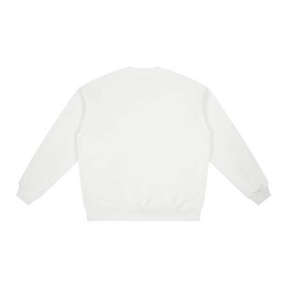 Oversized Drop Shoulder Crewneck Sweatshirt |Spider