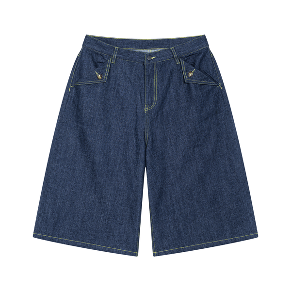Waran Men’s Vintage Wash Denim Shorts