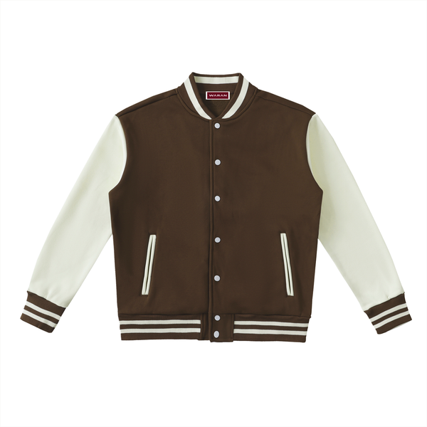 Veste universitaire polaire bicolore Waran
