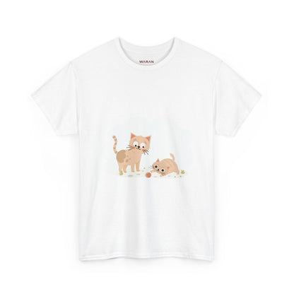 Cats Unisex Heavy Cotton Tee