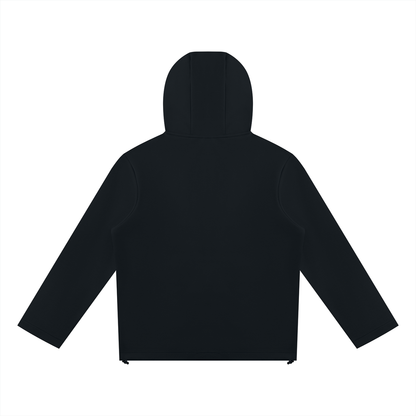 Unisex Paneled Full Zip Hoodie