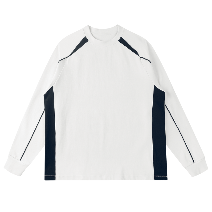 Waran Contrast Panel Raglan Sweatshirt 330GSM