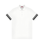 Women's Striped Color Block Polo Dress
