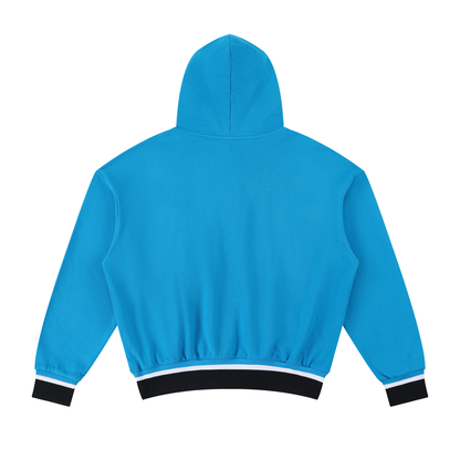 Unisex Oversized Color Block Boxy Hoodie