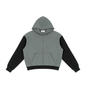 Unisex Color Block Fleece Full Zip Hoodie