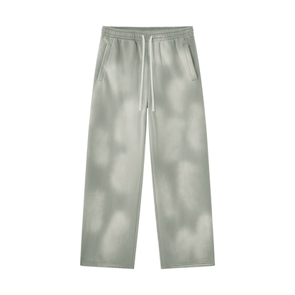 Unisex Sunfade Wide Leg Fleece Sweatpants