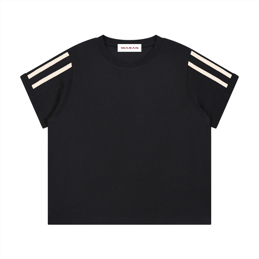 Waran Women’s Varsity Stripe T-Shirt