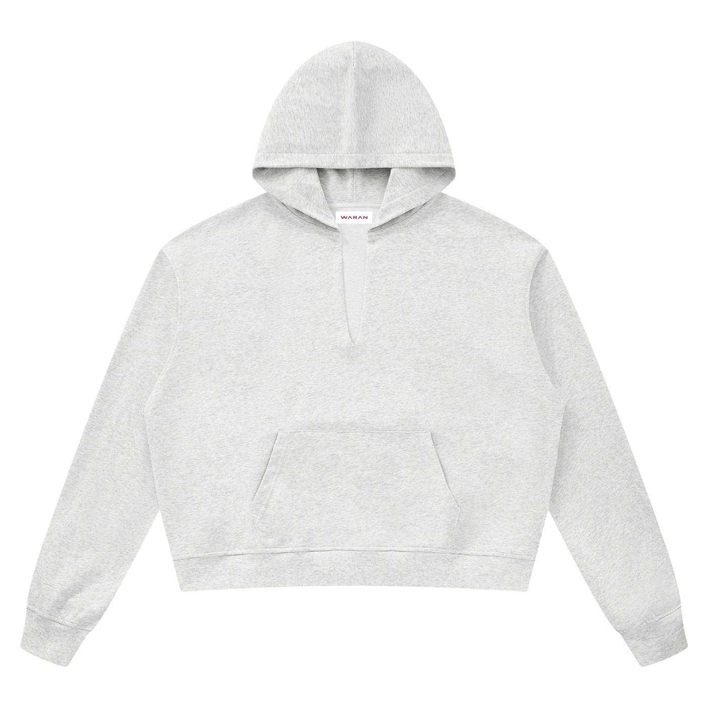 Unisex Boxy Raw Edge Hoodie