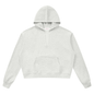 Unisex Boxy Raw Edge Hoodie